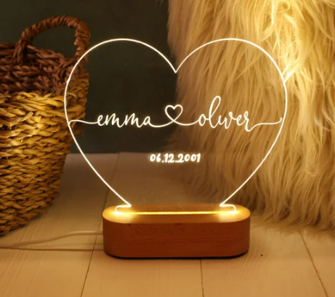 Lampe personnalisée
